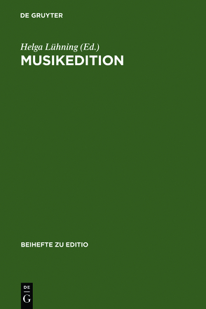 Musikedition von Lühning,  Helga