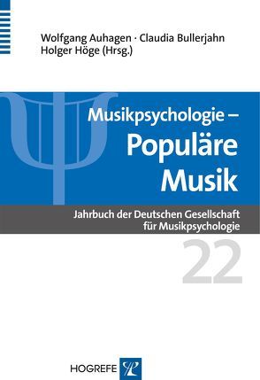 Musikpsychologie von Auhagen,  Wolfgang, Bullerjahn,  Claudia, Höge,  Holger