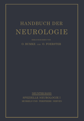 Muskeln und Periphere Nerven von Gagel,  NA, Moser,  NA, Villaverde,  NA, Wexberg,  NA