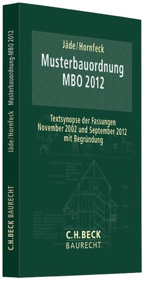 Musterbauordnung (MBO 2012) von Hornfeck,  Johanna, Jäde,  Henning