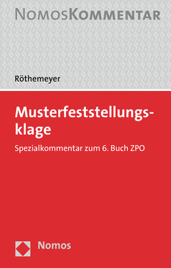 Musterfeststellungsklage von Röthemeyer,  Peter