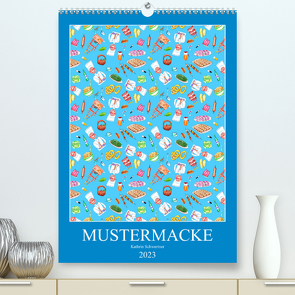 MUSTERMACKE (Premium, hochwertiger DIN A2 Wandkalender 2023, Kunstdruck in Hochglanz) von Schwertner,  Kathrin