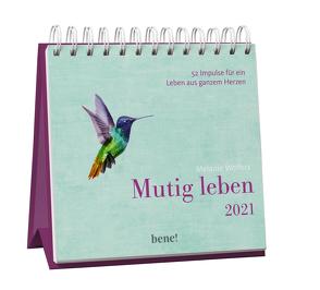 Mutig leben 2021 – Aufstellkalender von Wolfers,  Melanie