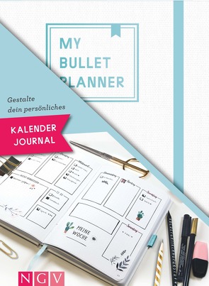 My Bullet Planner – Set mit Notizbuch, Stickern, Schablone und Anleitung