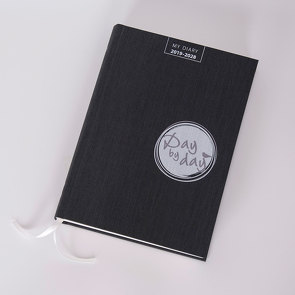 My Diary 2019-2028 graphite-black von Wiermer,  Hubert