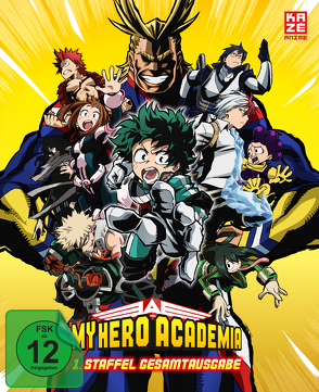 My Hero Academia – 1. Staffel – Gesamtausgabe – DVD-Box (3 DVDs) [Deluxe Edition] von Nagasaki,  Kenji