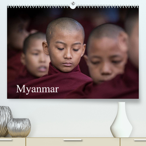 Myanmar 2022 (Premium, hochwertiger DIN A2 Wandkalender 2022, Kunstdruck in Hochglanz) von Rusch,  Winfried