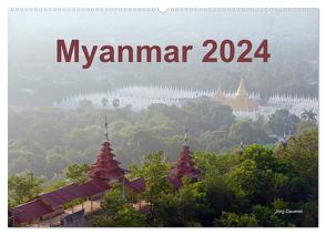 Myanmar 2024 (Wandkalender 2024 DIN A2 quer), CALVENDO Monatskalender von Dauerer,  Jörg