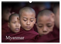 Myanmar 2024 (Wandkalender 2024 DIN A3 quer), CALVENDO Monatskalender von Rusch,  Winfried