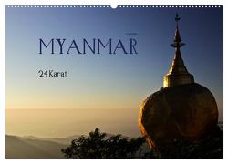 Myanmar – 24 Karat (Wandkalender 2024 DIN A2 quer), CALVENDO Monatskalender von boeTtchEr,  U