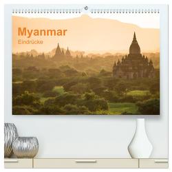 Myanmar – Eindrücke (hochwertiger Premium Wandkalender 2024 DIN A2 quer), Kunstdruck in Hochglanz von Knappmann,  Britta