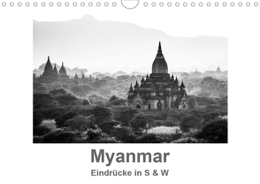 Myanmar – Eindrücke in S & W (Wandkalender 2021 DIN A4 quer) von Knappmann,  Britta