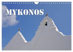 MYKONOS – Insel des Jetset (Wandkalender 2024 DIN A4 quer), CALVENDO Monatskalender von Blume,  Hubertus