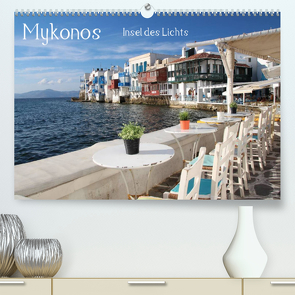 Mykonos – Insel des Lichts (Premium, hochwertiger DIN A2 Wandkalender 2022, Kunstdruck in Hochglanz) von Bambach,  Hartwig