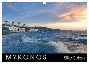 Mykonos – Stille Ecken (Wandkalender 2024 DIN A3 quer), CALVENDO Monatskalender von Manz,  Katrin