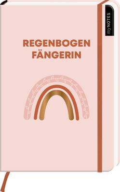 myNOTES Notizbuch A5: Regenbogenfängerin