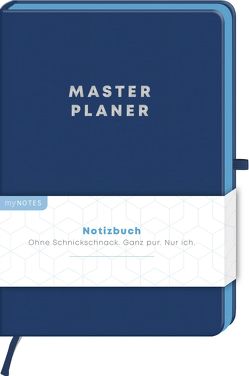 myNOTES Notizbuch Classics Masterplaner – Notizbuch im Mediumformat für Träume, Pläne und Ideen