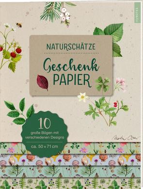 myNOTES Papeterie: Geschenkpapier Naturschätze von Over,  Maria