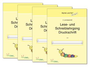 „Myrtel und Bo“ – Lese- und Schreiblehrgang Druckschrift – Hefte 1 – 4