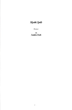 Mystik Spells von Dark,  Sandra