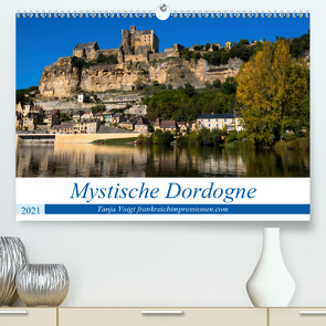 Mystische Dordogne (Premium, hochwertiger DIN A2 Wandkalender 2021, Kunstdruck in Hochglanz) von Voigt,  Tanja