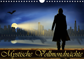 Mystische Vollmondnächte (Wandkalender 2021 DIN A4 quer) von Jüngling,  Monika, Mausopardia,  alias