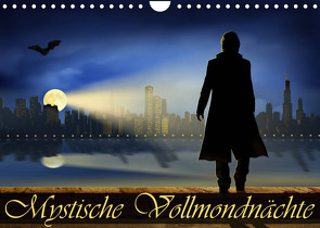 Mystische Vollmondnächte (Wandkalender 2023 DIN A4 quer) von Jüngling,  Monika, Mausopardia,  alias