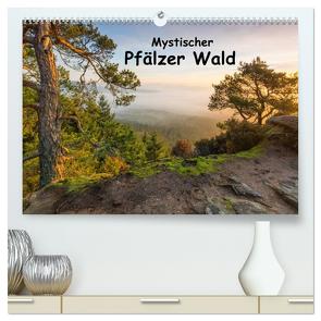 Mystischer Pfälzer Wald (hochwertiger Premium Wandkalender 2024 DIN A2 quer), Kunstdruck in Hochglanz von Leicht,  Bernd