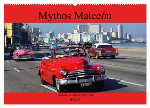 Mythos Malecón – Havannas berühmte Uferstraße (Wandkalender 2024 DIN A2 quer), CALVENDO Monatskalender von von Loewis of Menar,  Henning