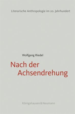 Nach der Achsendrehung von Riedel,  Wolfgang