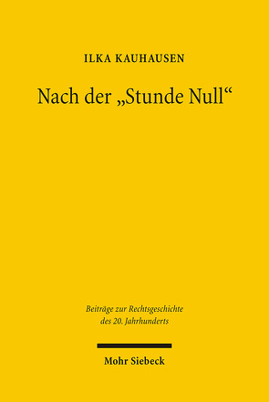 Nach der ‚Stunde Null‘ von Kauhausen,  Ilka