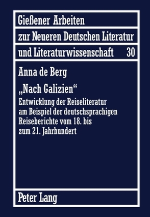 «Nach Galizien» von de Berg,  Anna