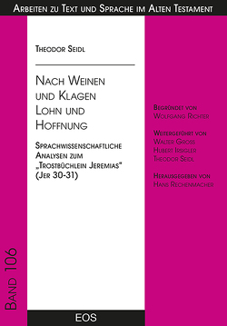 Nach Weinen und Klagen Lohn und Hoffnung von Seidl,  Theodor