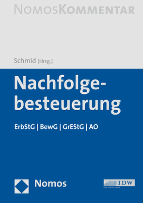 Nachfolgebesteuerung von Schmid,  Bernhard