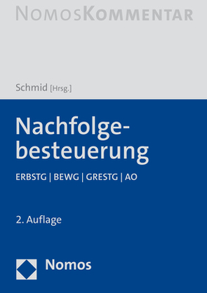 Nachfolgebesteuerung von Schmid,  Bernhard