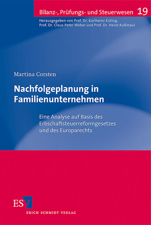 Nachfolgeplanung in Familienunternehmen von Corsten,  Martina