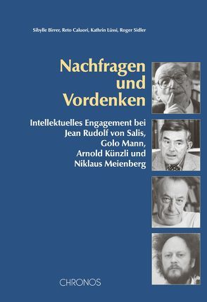 Nachfragen und Vordenken von Birrer,  Sibylle, Caluori,  Reto, Lüssi,  Kathrin, Sidler,  Roger