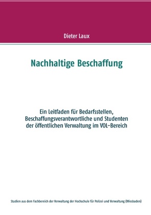 Nachhaltige Beschaffung von Laux,  Dieter