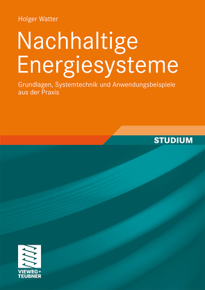 Nachhaltige Energiesysteme von Watter,  Holger