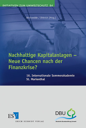 Nachhaltige Kapitalanlagen – Neue Chancen nach der Finanzkrise? von Brickwedde,  Fritz, Dittrich,  Michael