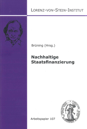 Nachhaltige Staatsfinanzierung von Brüning,  Christoph