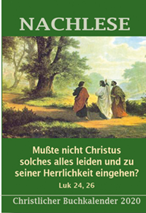 Nachlese Kalender Andachtsbuch 2020 von Boiar,  Holger