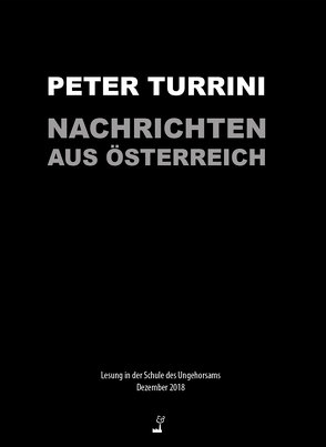 Nachrichten aus Österreich von Turrini,  Peter