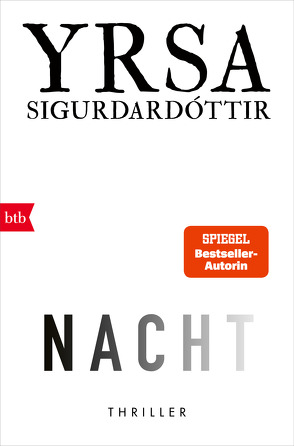 NACHT von Sigurdardóttir,  Yrsa, Wolff,  Anika