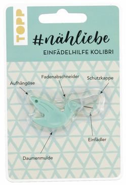 #nähliebe Einfädelhilfe Kolibri Mint von frechverlag