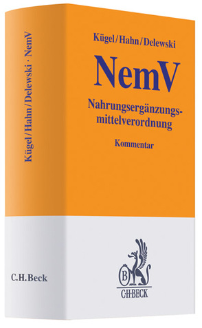 Nahrungsergänzungsmittel-Verordnung von Delewski,  Mark, Hahn,  Andreas, Kügel,  J. Wilfried, Winters,  Jan