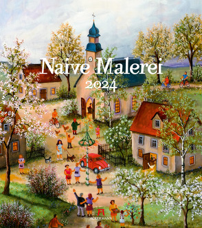 Naive Malerei Kalender 2024