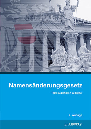 Namensänderungsgesetz von proLIBRIS VerlagsgesmbH