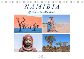 Namibia, afrikanisches Abenteuer (Tischkalender 2021 DIN A5 quer) von Kruse,  Joana