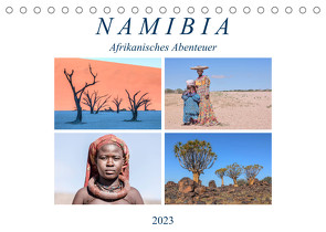 Namibia, afrikanisches Abenteuer (Tischkalender 2023 DIN A5 quer) von Kruse,  Joana